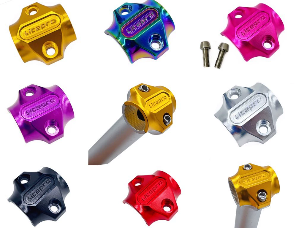 Litepro Складная крышка руля велосипедный Кран Крышка Ручка Вертикальная крышка 25,4 мм переходная крышка двойная крышка трубки с гвоздем