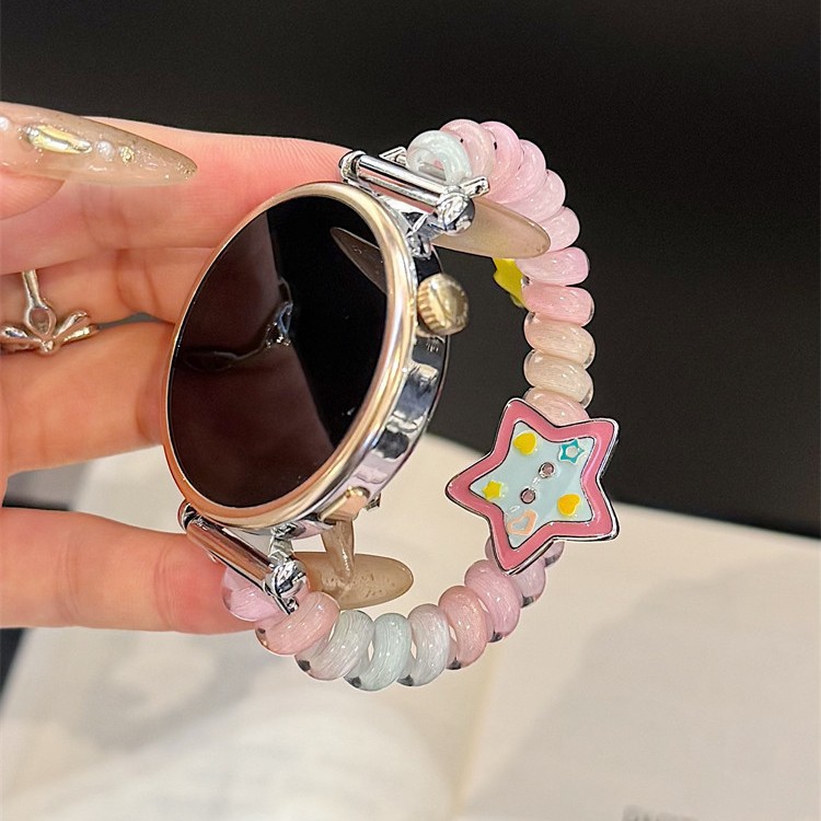 Y2K Star Phone Cord Hair Band Suitable for Huawei Watch Gt5/4/3/2 Strap 78 Bracelet Watch34Pro