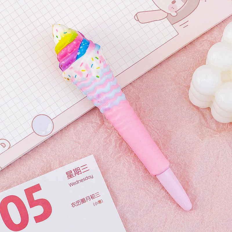 Капельная ручка-монстр Cartoon rollerball pen, наконечник 0,5 мм, канцелярия для детей, assorted designs, вес 0,06 кг