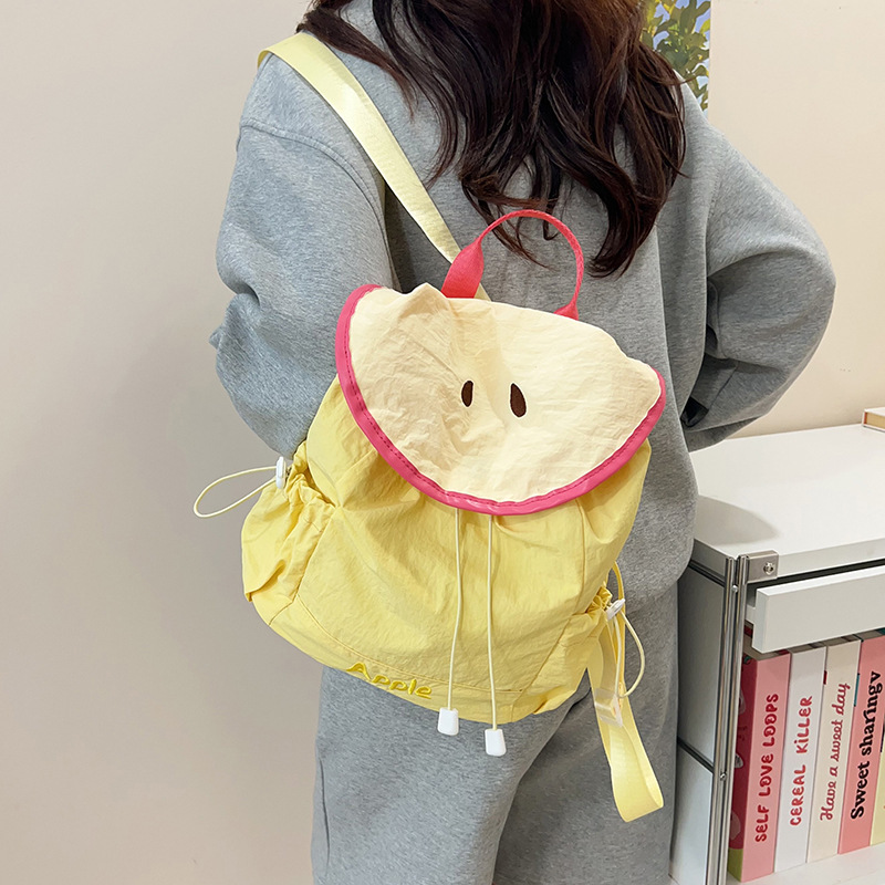 日系ins小众设计双肩包包水果学院风少女个性简约大容量学生背包|undefined