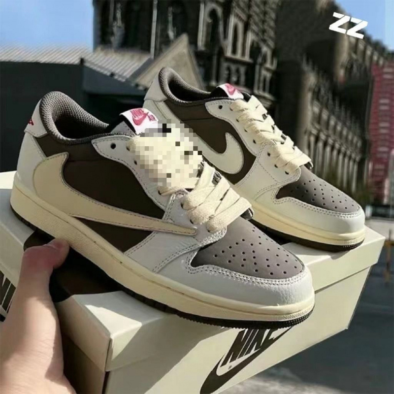 莆田 nk ロートップ aj1 男性と女性のスニーカー ins スポーツシューズバーブグレーと白の多用途カジュアルスポーツスニーカー布|undefined