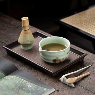 Cross-Border New Matcha Bowl, Song Dynasty Tea Making Tools, Ceramic Tea Bowl, Tea Cup, Stirrer, Matcha Brush, Tea Whisk Set