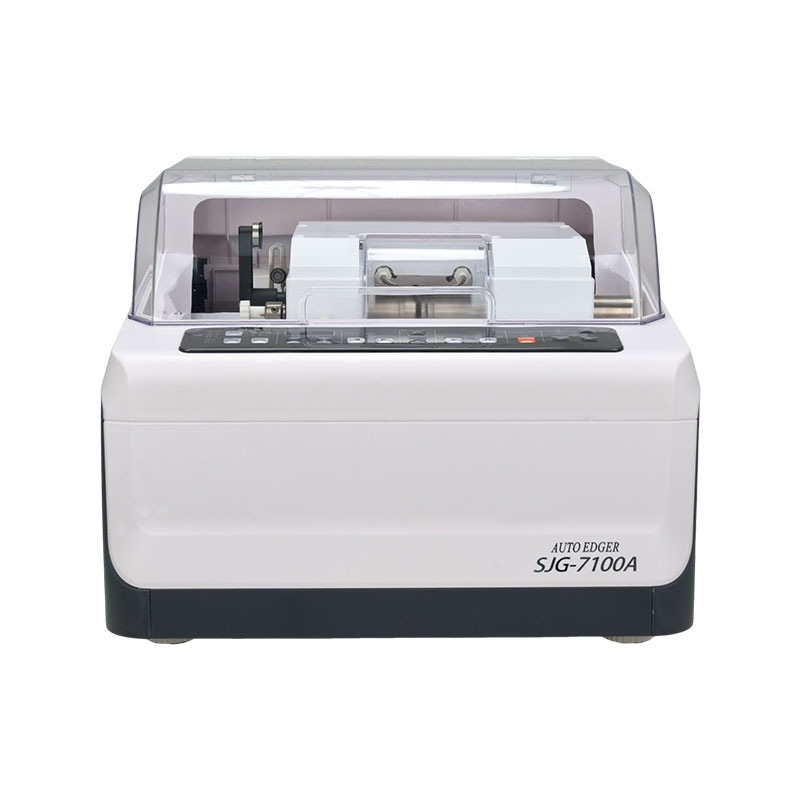 Equipo de procesamiento de lentes máquina automática de pulido de borde SJG - 7100A pulido de borde afilado PC mandril universal