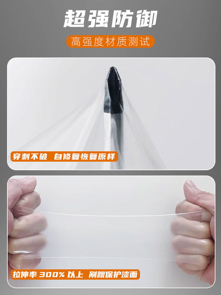 Xpu Car Invisible Car Cover Tpu Self-Repairing Full Car Paint Protection Film Anti-Scratch and Dent-Resistant Full Body Transparent Film