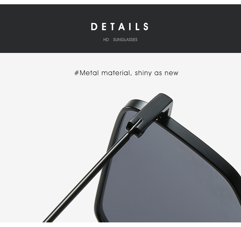48g Weight Full Frame Glasses Structure Sunglasses Classification PC, UV400 Protection Lens Material Square Glasses Style Travel Occasion Solid Color Pattern All Seasons Season Unisex Gender Simple Style Style Black Color Simple Style Solid Color PC UV400 Protection Square Full Frame Women's Sunglasses 15