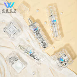 新款现货亚克力化妆品包材套餐精油瓶水乳膏霜面霜瓶批发源头厂家