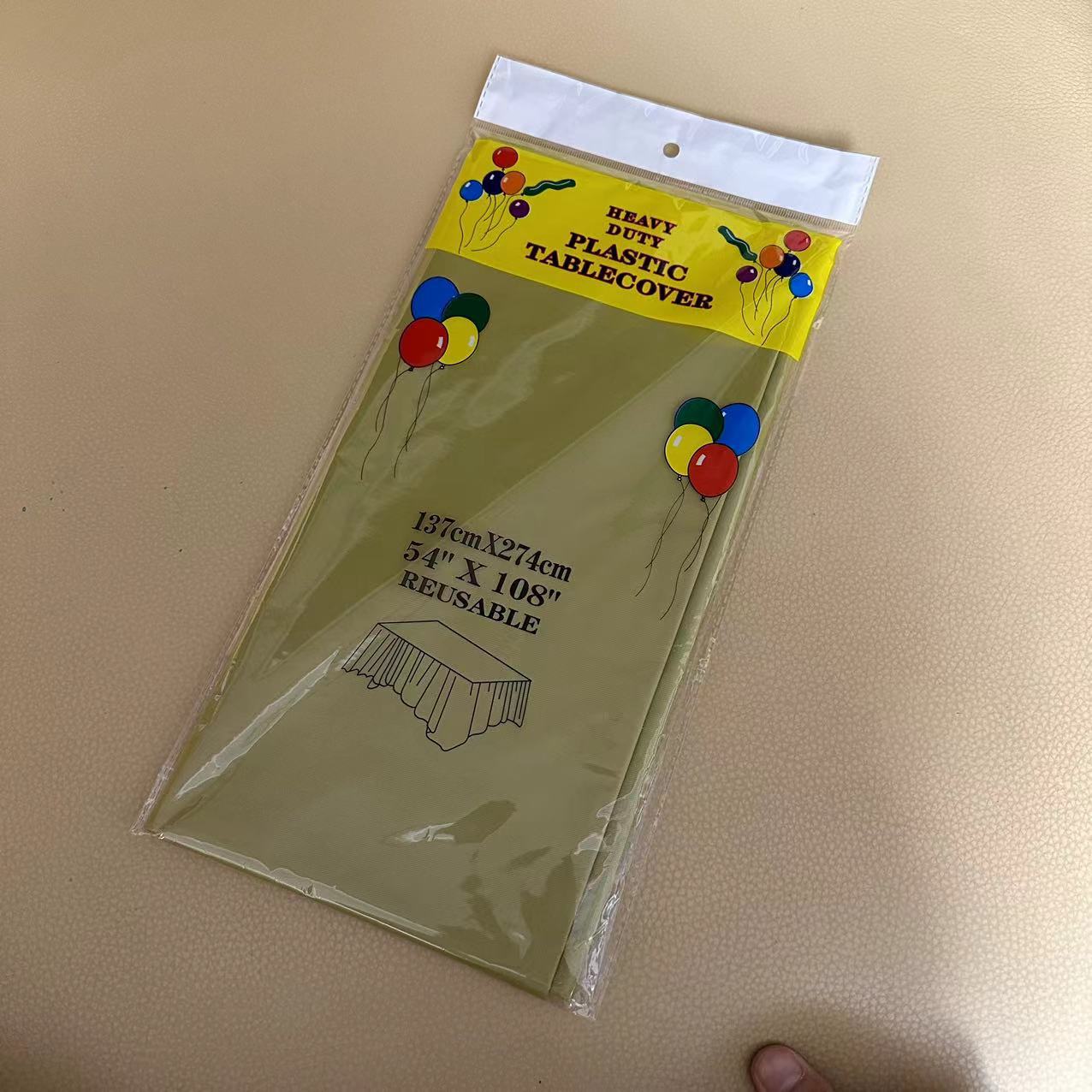 Mantel desechable para Amazon con pequeños puntos dorados/plateados