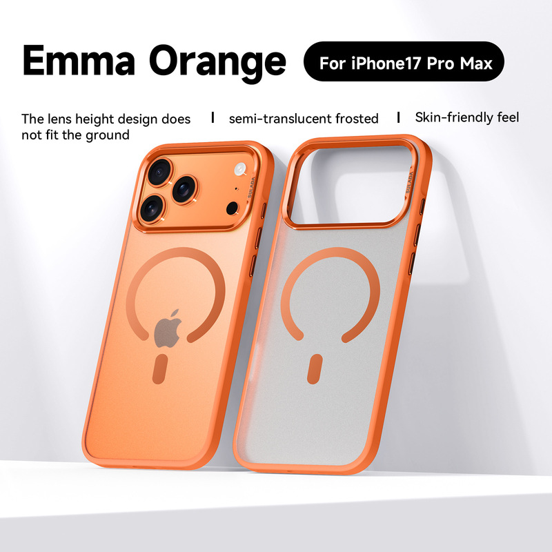 苹果17磁吸手机壳苏拉达舒感适用iPhone 17Promax液态肤感保护套|undefined