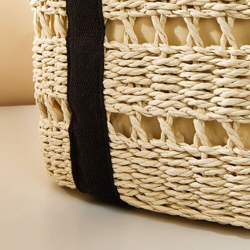 New vacation bag casual shoulder bag handbag beach bag straw bag beach bag woven bag for women