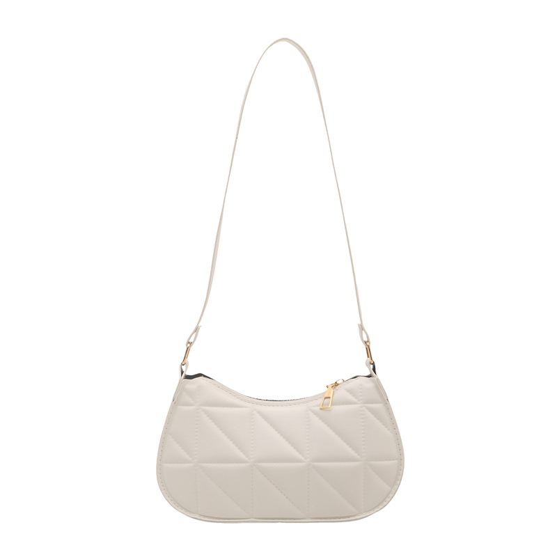 Minimalist Women's Shoulder Bag Versatile Quilted Crossbody_voghion.com