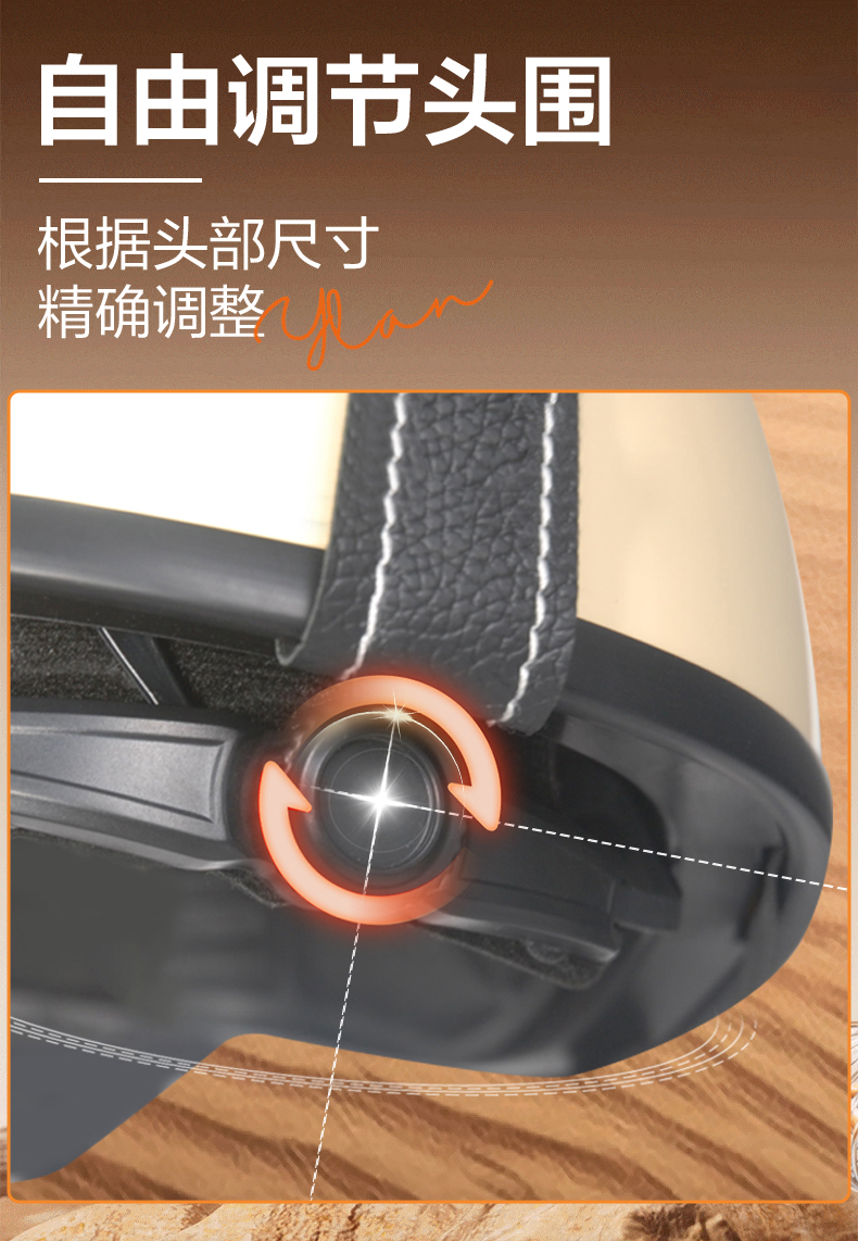 Retro Half Helmet Motorcycle Helmet with 3C Certification