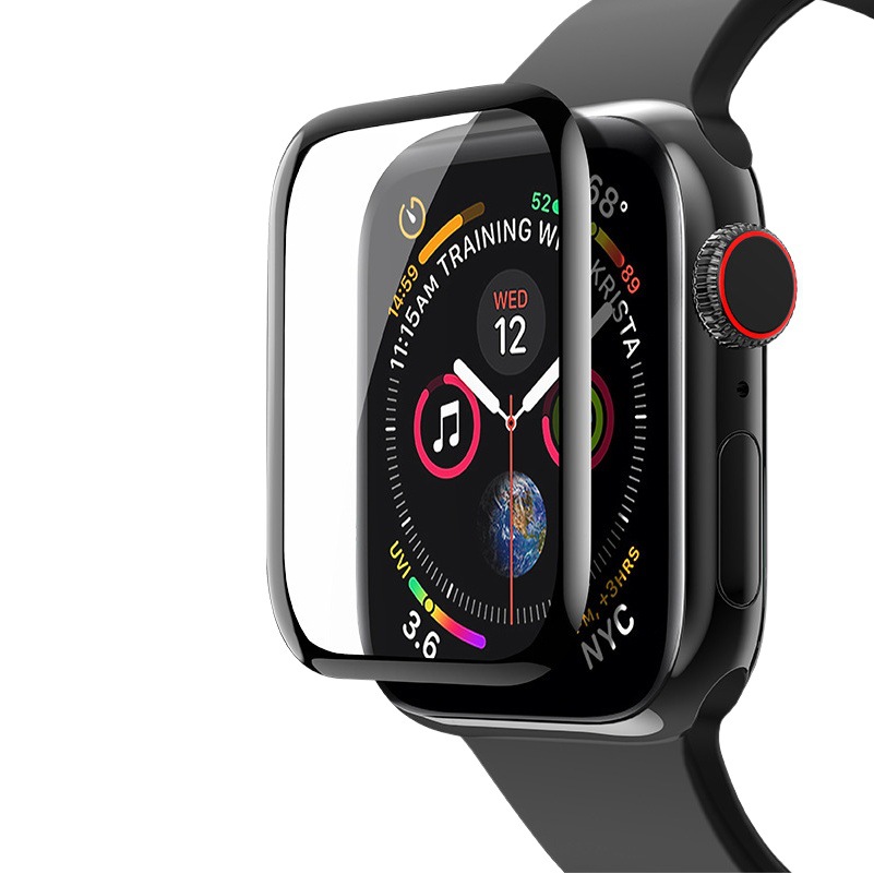 Suitable for Apple Watch S10 Curved Surface S8 Full Glue S11 Explosion-Proof S9 Ceramic Film 42/46/45mm Soft Sticker
