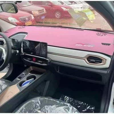 Sürətlər qutusu və əl tormozu başlıqları: console heat insulation and - grade-a-superfiber-leather-please-leave-a-message-with-the-car-model-and-year-quality-assurancepink-pink-line
