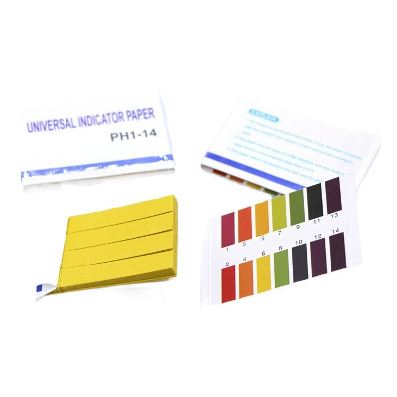Оптовая поставка тестовой бумаги PH тестовая бумага английская версия pH guangfan тестовая бумага 1-14 нейтральная упаковка большое количество Congyou