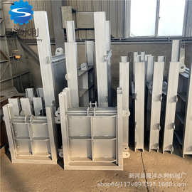 源头厂家可按图纸加工定制闸门 渠道河道不锈钢插板阀 不锈钢闸门