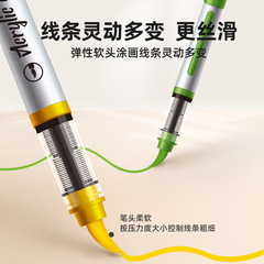 諾雅直液丙烯馬克筆 學生美術繪畫DIY專用水彩筆全新高檔文具禮盒