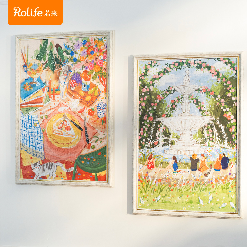 Rompecabezas de rollife Ruo Lai Miles de adultos 1000 piezas de rompecabezas para niños Niña de 14 años Versión para adultos Juguetes para niños