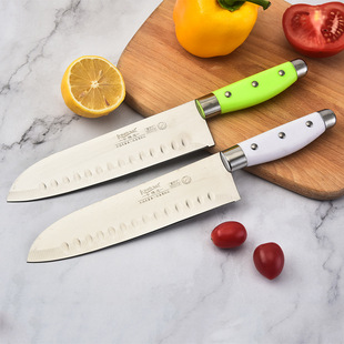 Stainless Steel Chef Knife Yangjiang Factory Straight Hair Multifunctional Chef Knife Sharp Chef Knife