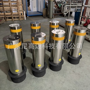 The Manufacturer Supplies Mobile Stainless Steel Anti-Collision Columns for Hospitals, Schools, Parks and Scenic Spots, Car-Blocking Automatic Adjustable Piles in Stock