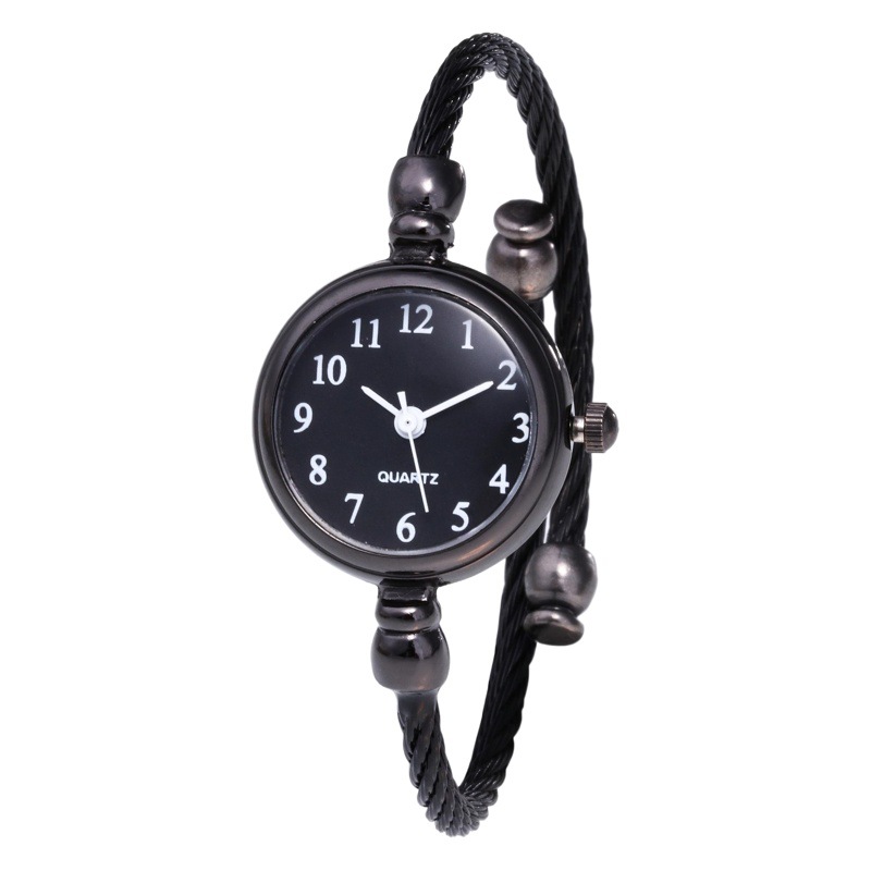 Reloj decorativo estilo CHIC pulsera de estudiante femenino abierto pequeño fresco todo partido estilo coreano simple reloj artístico Retro