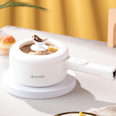 尚朋堂多功能电煮锅家用1-2人电小火锅 学生宿舍泡面煮面小电热锅