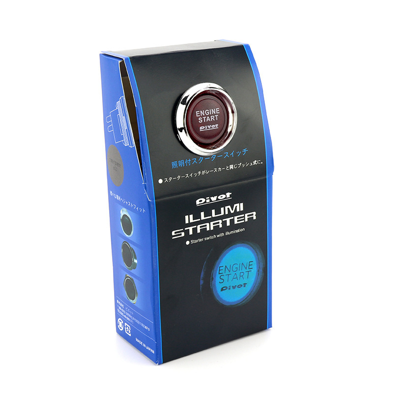 Interruptor de encendido del coche Thor interruptor de botón de inicio con un clic LED con botón de inicio de motor de carreras modificado de luz