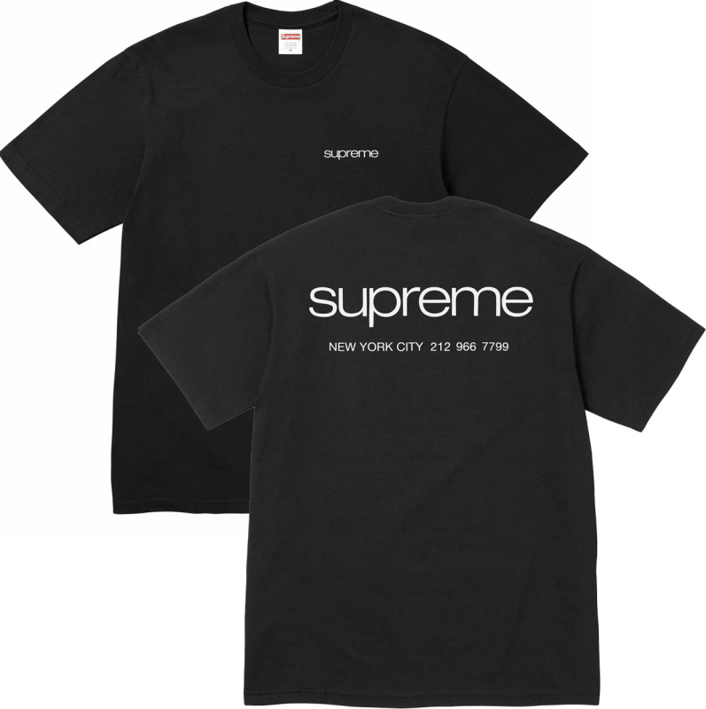 ヨーロッパとアメリカのトレンディなブランド 270 グラム純綿ストリート Sup レタールーズ半袖 Tシャツ男性と女性のクラシックプリントジョイント Tシャツ夏|undefined
