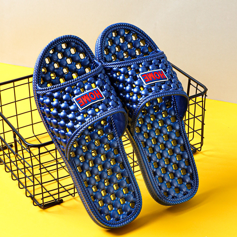 Slippers Men's and Women's Hollow Quick-drying Indoor Bathroom Toilet Shower Slippers Hotel Spa Hotel Classic Slippers