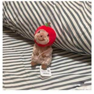 Short Tail Dwarf Kangaroo Cute Soft Decompression Doll Plush Toy Cute Doll Birthday Gift for Men and Women