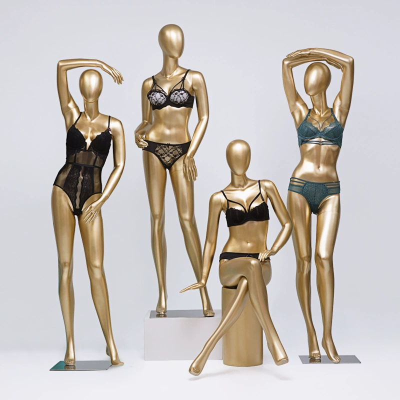 Новая модель нижнего белья, женская фигура Isaira, золотая подставка для большого бюста, поддельная женская модель человека.