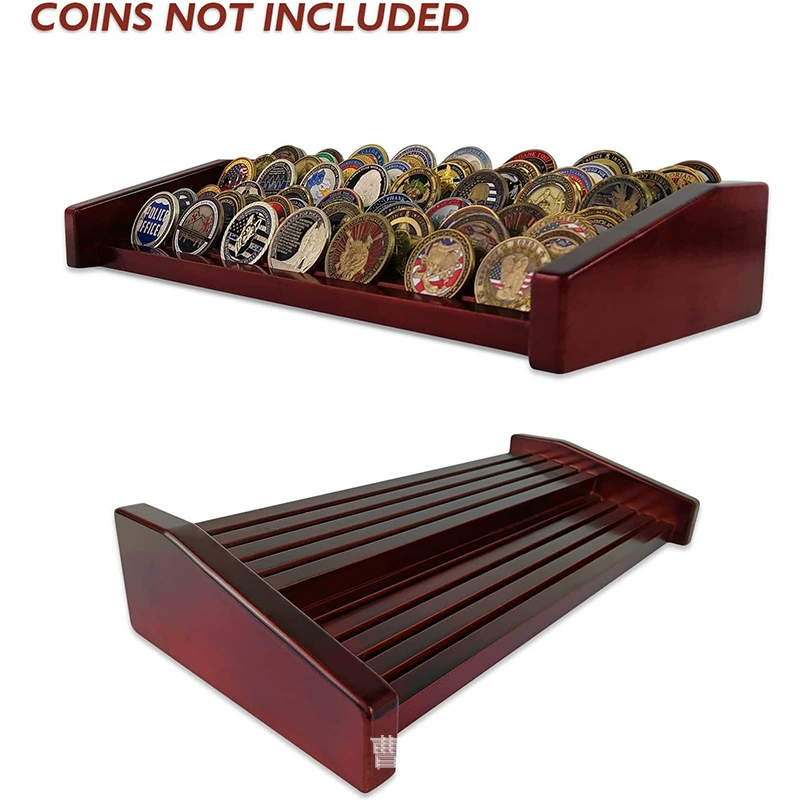 Деревянная медальерная стойка для витрины медали для хранения монет 3-этажная стойка для хранения памятных монет