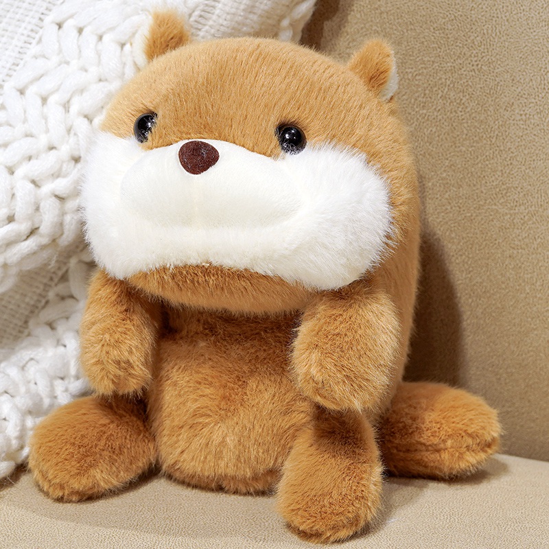 Cute muñeca de peluche de animales de peluche con muñeca de decoración de muñeca de peluche de peluche