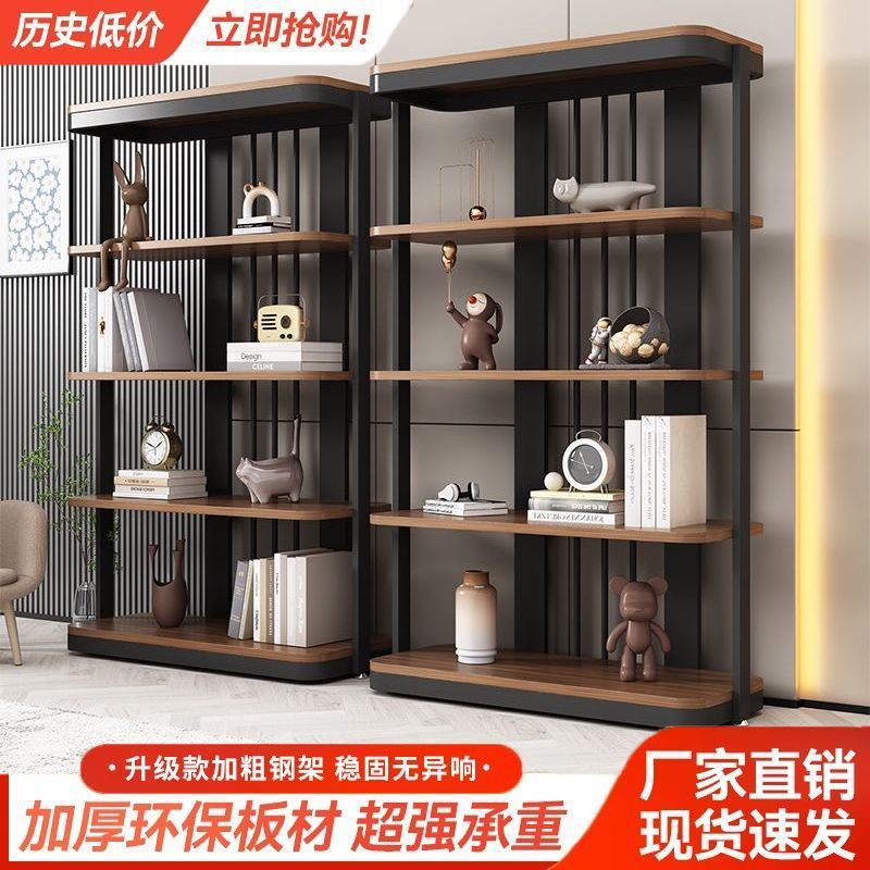 精品展柜陈列柜办公室轻奢置物柜产品展示柜多功能落地文件展示架