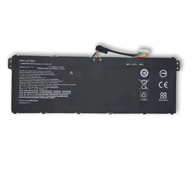 Suitable for Acer Ap19B5L Aspire 5 A515-4 Aspire Sf314-42 Laptop Battery Suitable for Acer Ap19B5L Aspire 5 A515-4 Aspire Sf314-42 Laptop Battery