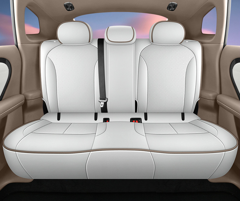 26 Models of Changan Qiyuan A06 Special Car Seat Covers for All Seasons, Fully Surrounded Seat Cushions, Leather Breathable Hole Seat Covers