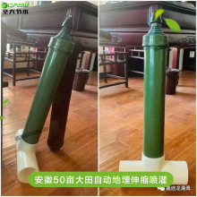 自动地埋伸缩喷头厂家  圣大节水生产安徽大田玉米喷灌可升降喷头