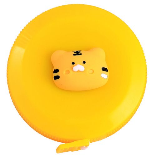 Cute Cartoon Mini Portable Small Tape Measure Student Round Measurement Small Soft Ruler Measure Clothes Measurements Multifunctional Ruler