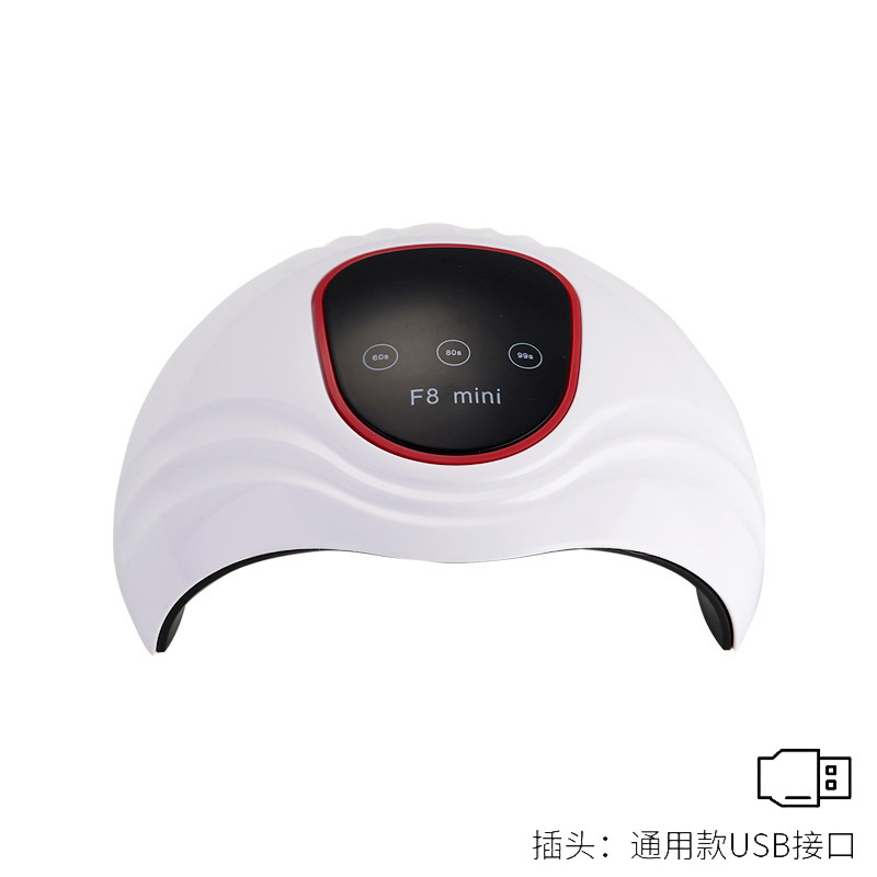 Amazon nail art lámpara de fototerapia uvLED lámpara de uñas inteligente 36W fuente de luz doble secador de uñas máquina de fototerapia al por mayor