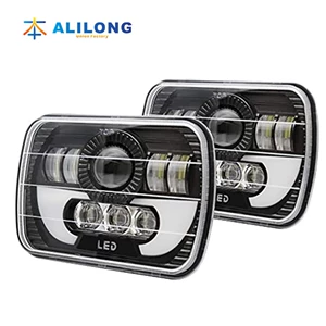 Yeni avtomobil LED motosiklet fənəri 7 düym 90W yaxın/uzaq işıq DRL modifikasiya olunmuş işıq