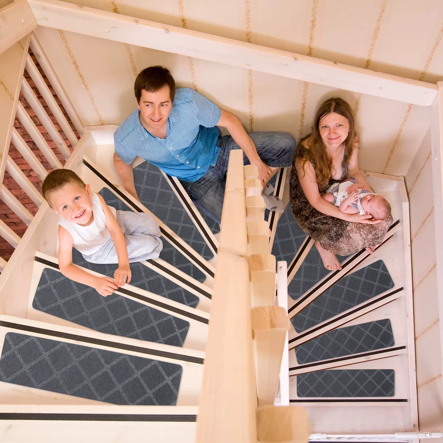Self-adhesive floor lighting for stairs, carpet, Amazon, custom-made