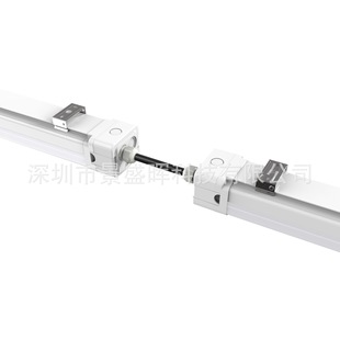 Factory Direct Sales Pc Plastic Extruded Three-Proof Lamp, Easy to Disassemble, High Light Efficiency Waterproof Three-Proof Lamp 50W