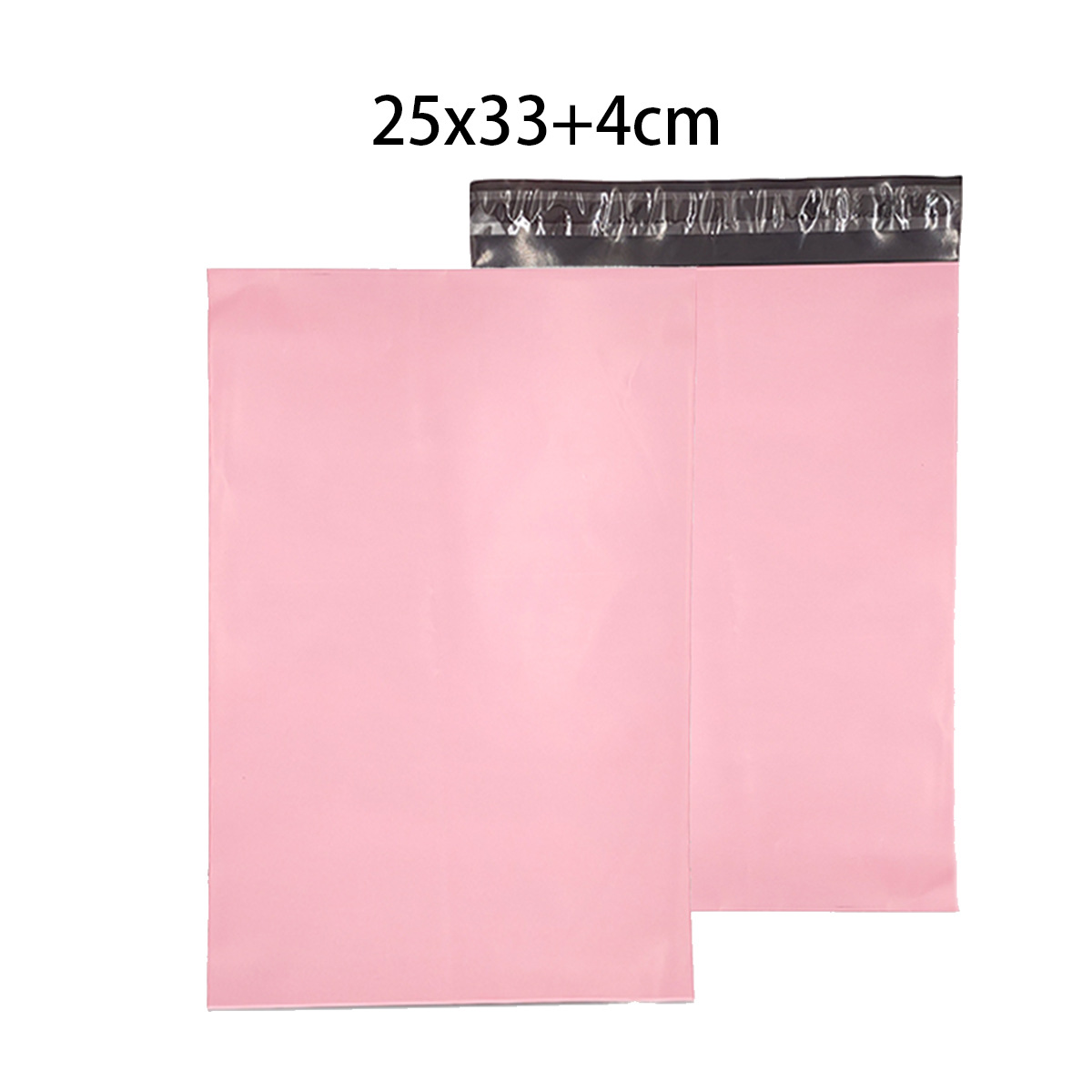 Bolsa de mensajería portátil rosa bolsa de mensajería impermeable gruesa bolsa de embalaje de ropa bolsa de embalaje de impresión de dibujos animados al por mayor