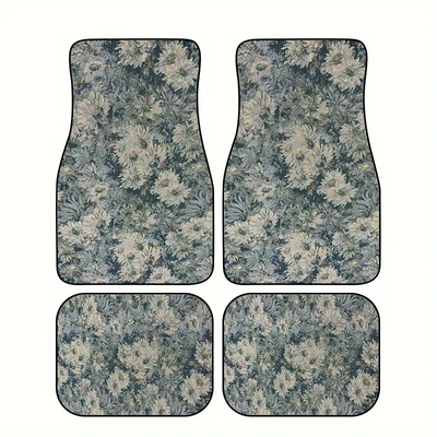 Amazon Printed Retro Oil Painting Universal Foot Pad