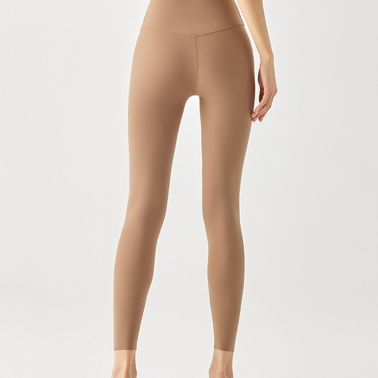 运动超高腰瑜伽裤女外穿提臀收腹紧身裤健身裤蜜桃臀