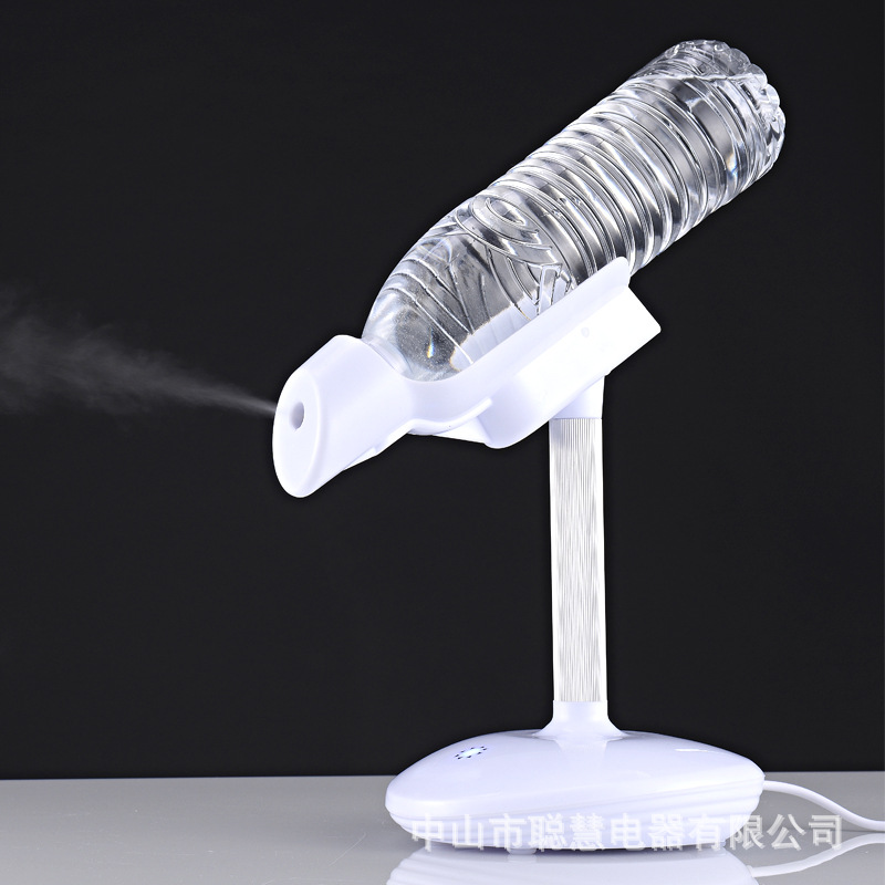 USB矿泉水瓶加湿器迷你香薰机创意礼品加湿器便携式桌面护肤加湿