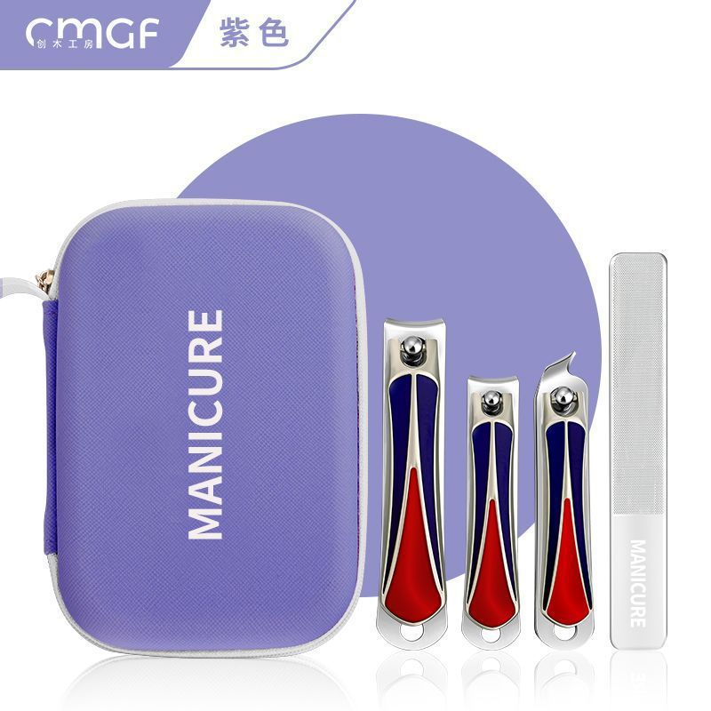 Kit de cortador de uñas casero alicates de uñas de uñas para mujeres herramientas de pinza de garganta de uñas tijeras de pulido