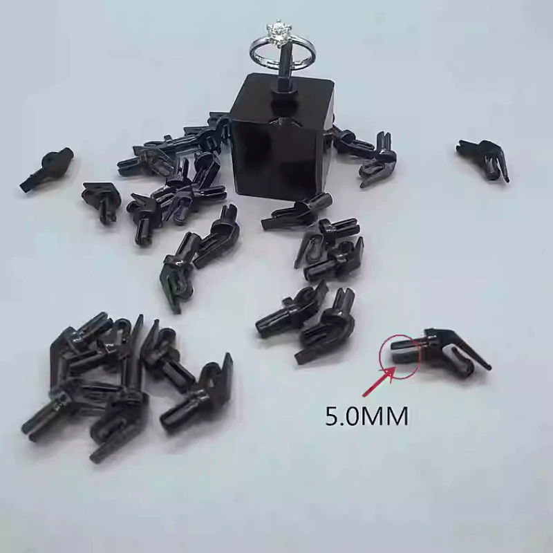 Кольцевое кольцо витрина пластиковая витрина кольцо C круг деятельности Регулируемое кольцо подставка для ювелирных изделий