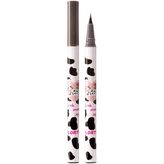 FLORTTE/flower Loria lying silkworm pen wow good fine eyeliner pen shadow pen natural brown makeup anti-sweat