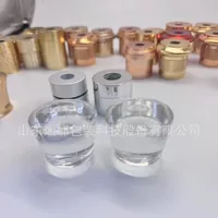 Новая цельная стеклянная крышка с логотипом подчеркивает индивидуальность и создаёт разнообразную текстуру эксклюзивных упаковочных крышек.