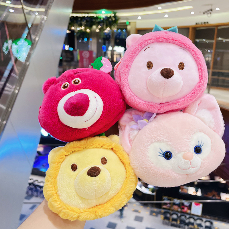 Coolomi monedero al por mayor de dibujos animados Yugui perro mochila colgante almacenamiento creativo niños estudiante mini llavero